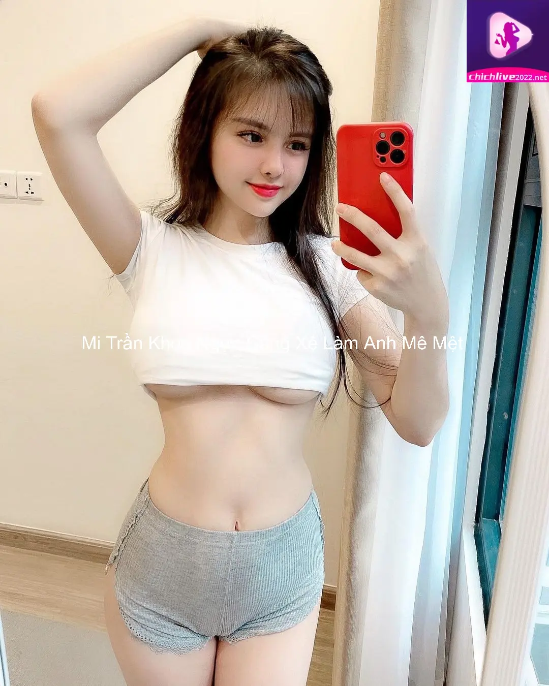 Mi Trần Khoe Ngực Căng Xệ Làm Anh Mê Mệt 7