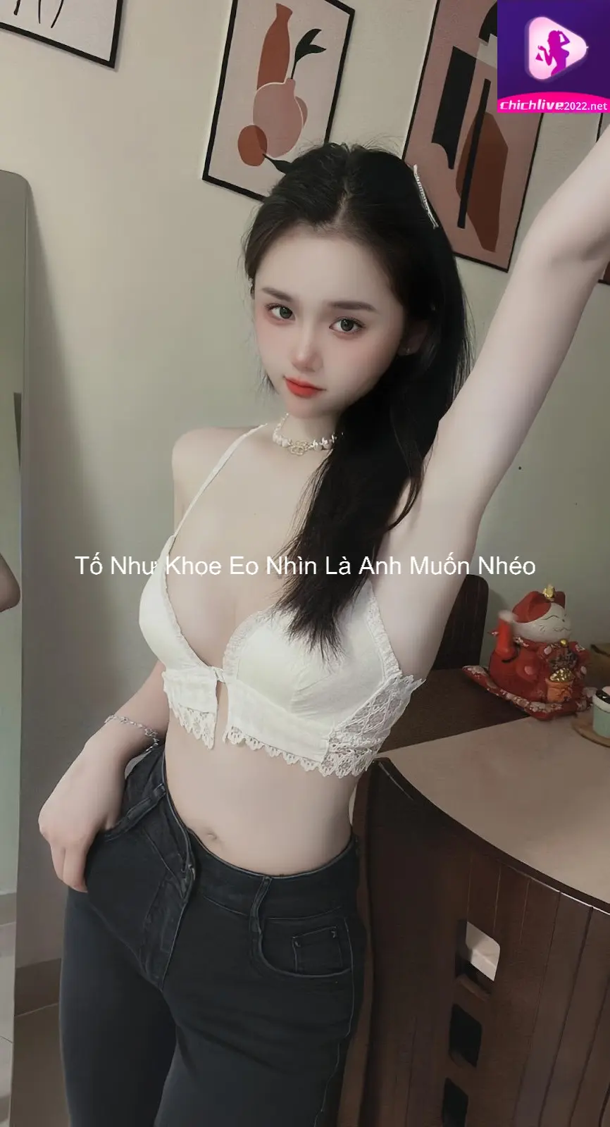 Tố Như Khoe Eo Nhìn Là Anh Muốn Nhéo 8